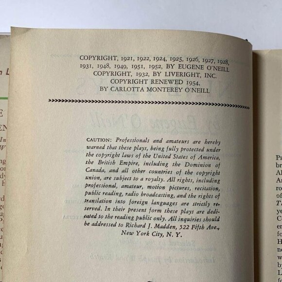 Nine Plays by Eugene O’Neill Modern Library Book - Picture 5 of 7